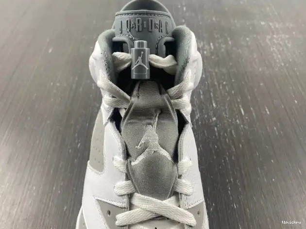 Rep TBkick Jordan Grey 6 Cool CT8529-100 Air 0526